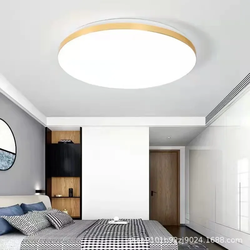 Modern LED Ceiling Lmap Round / Square 30/40cm Ultra-thin Acrylic Ceiling Light Home Living room bedroom study lighting 18/24W