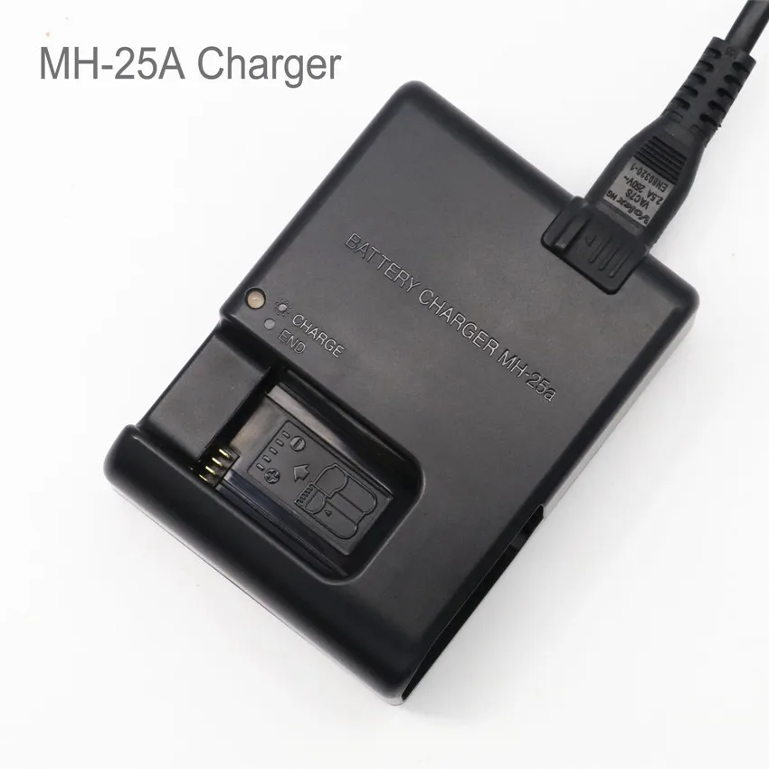 brand-new MH-25 Battery Charger Camera for Nikon MH-25 MH 25 MH25a EN-EL15 EN EL15a ENEL15c V1 D600 D610 D7100 D810 D7000 D800