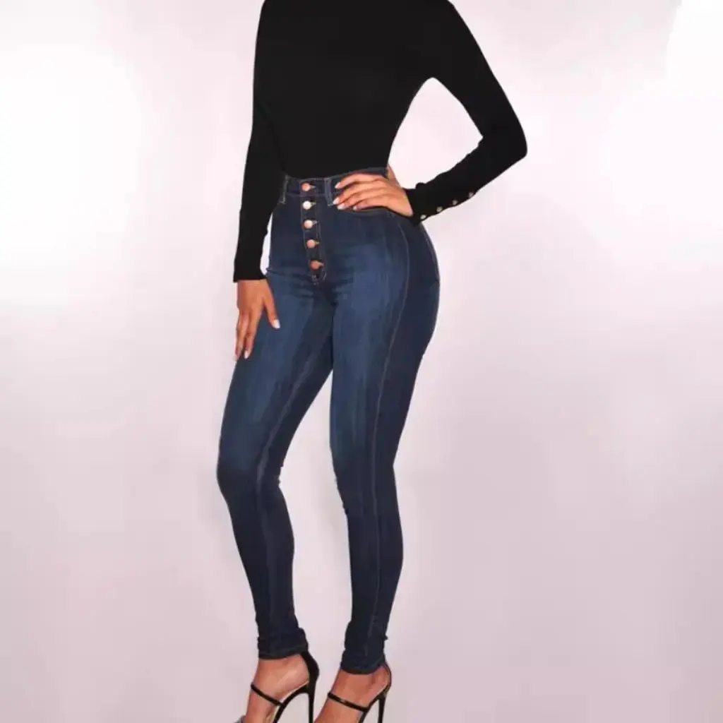

Women's High Waist Stretch Slim Jeans Sexy Fit for Hot Style by Wish