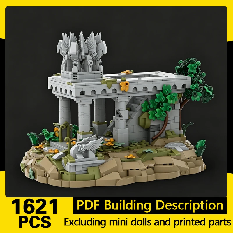 

Ring Movie Model MOC Building Bricks Ancient Lookout Heights Modular Technology Gifts Holiday Assemble Children Toys Suit
