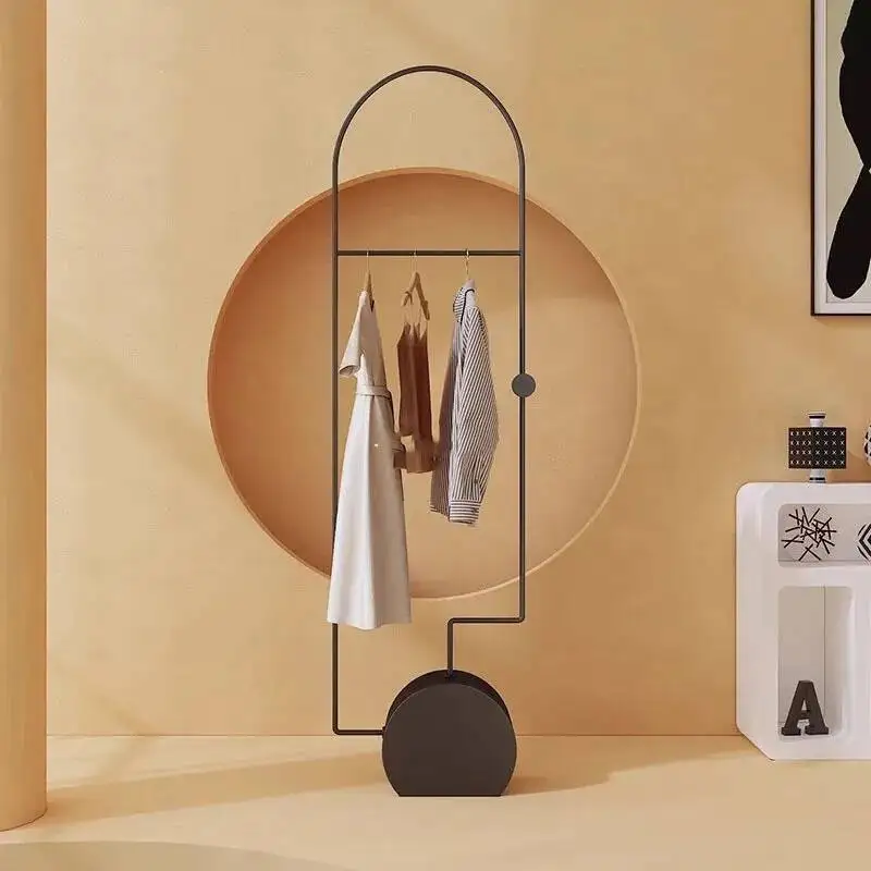 Aesthetic Garment Pants Clothes Rack Golden Saving Entryway Jacket Coat Stand Hanger Nordic Display Perchero Hallway Furniture