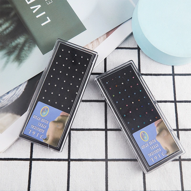 Set de 60 Piezas de Anillos pa - Body Jewelry Nose Studs reseña y precio