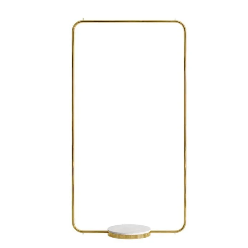 Custom. Light luxury household pendants floor coat rack simple modern bedroom clothes rack indoor net red metal pendant