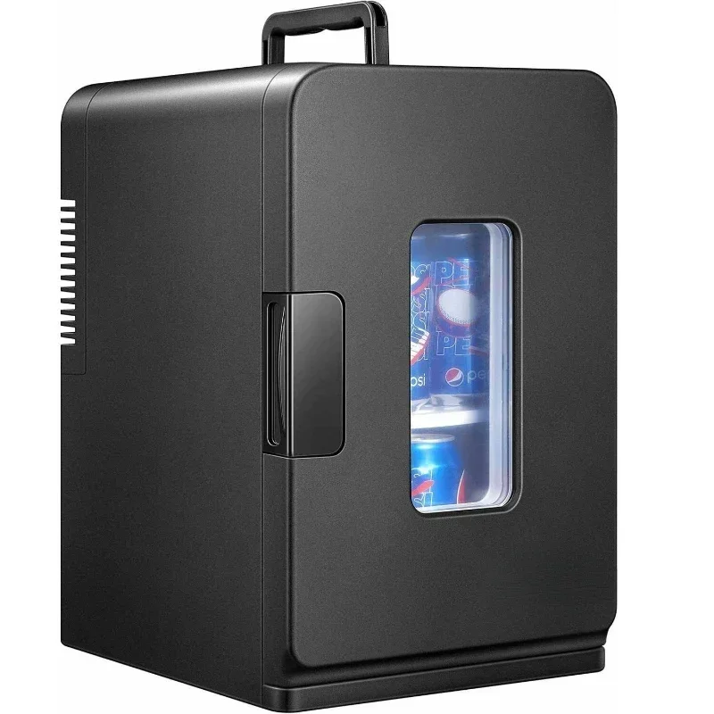 

-15L Portable Car Fridge Camping Travel Dorm Compact Fridge Freezer Cooler