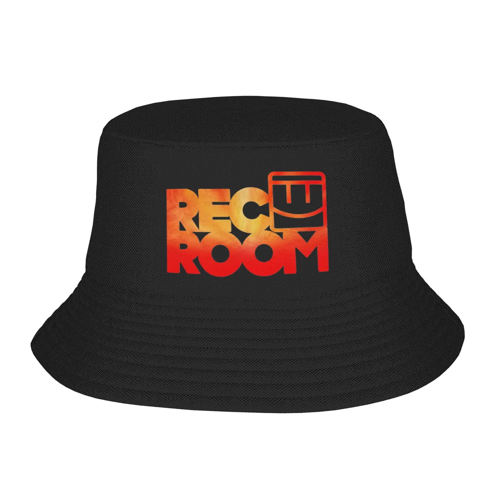 

Painted Rec Room logo Bucket Hat Panama Bob Hats Outdoor Fashion Reversible For Summer Beach Fishing Unisex Fisherman Caps