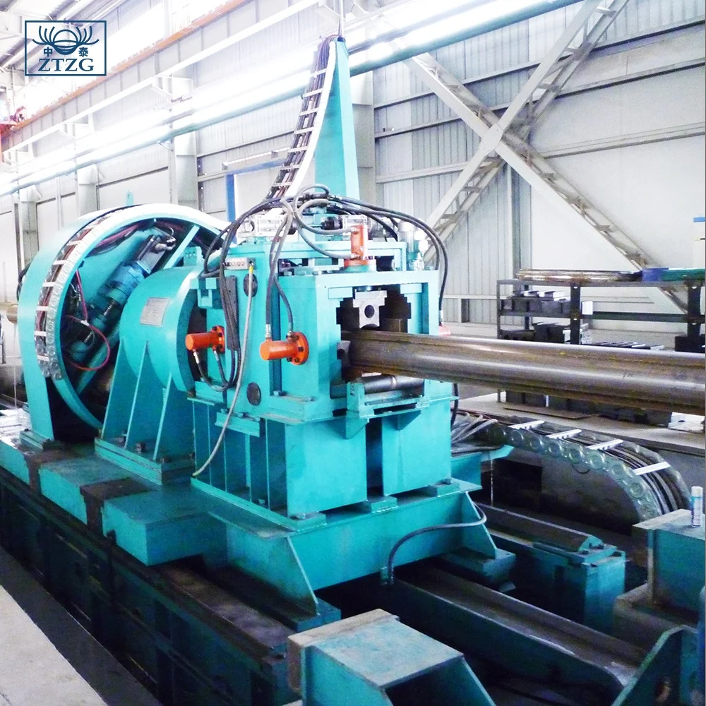 Tube Milling Automatic Cutting Line Steel Pipe Hot To Length Hine Flying Cut Off Cold Saw