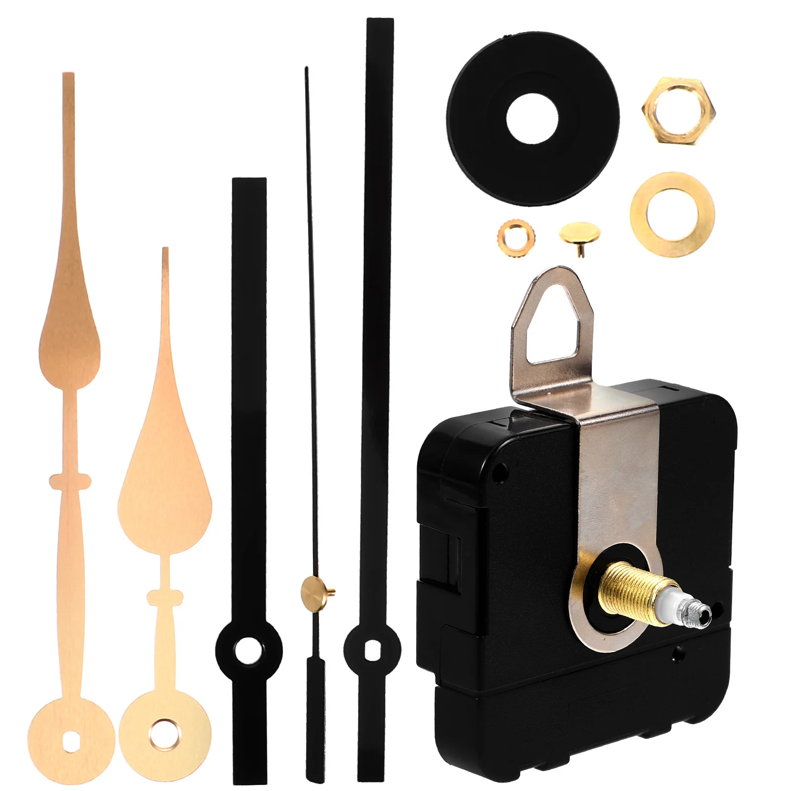 

DIY Clock Movement Set 1Set Simple Design Durable Wear Resistant Repairing Mechanism Kit Compatible Most Clocks