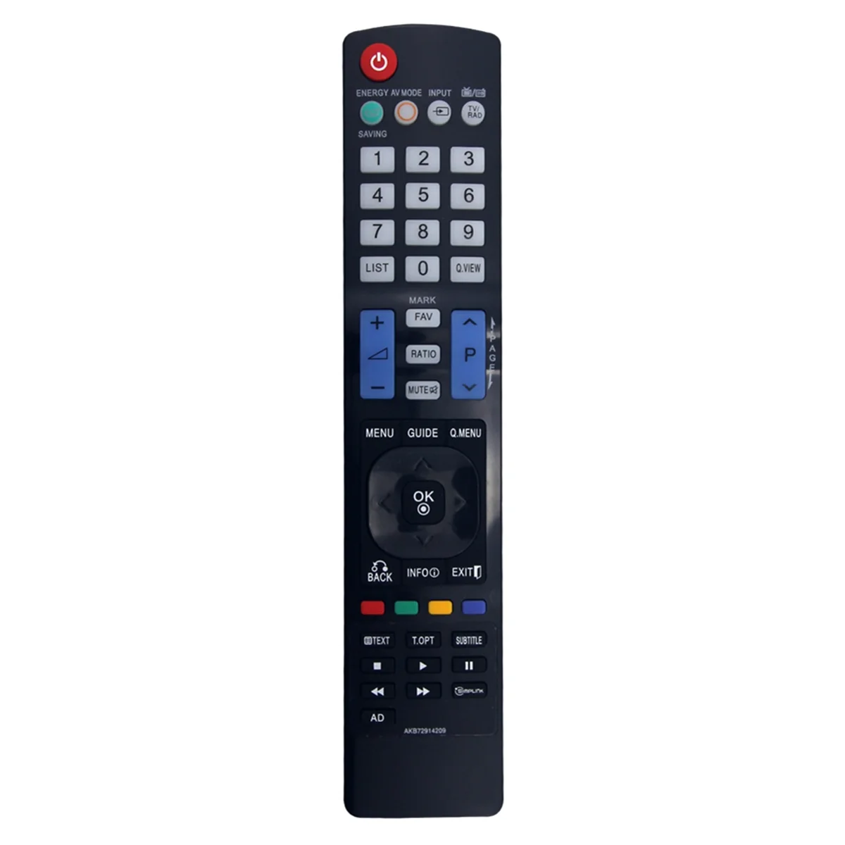 A23K-AKB72914209 Remote Control for LG Smart TV 32LD420 32LD450 32LD550 37LD450 42LD420 42LD450 42LD520 42LD550 42LD630