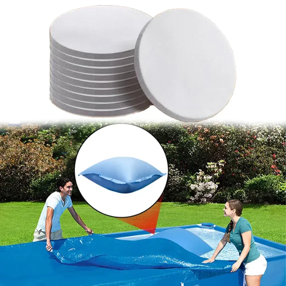 

12PCS Pool Pillow Connector Winter Pool Cover Connection Sticker Double-sided Paste For Swimming Pools Closing Winterizing
