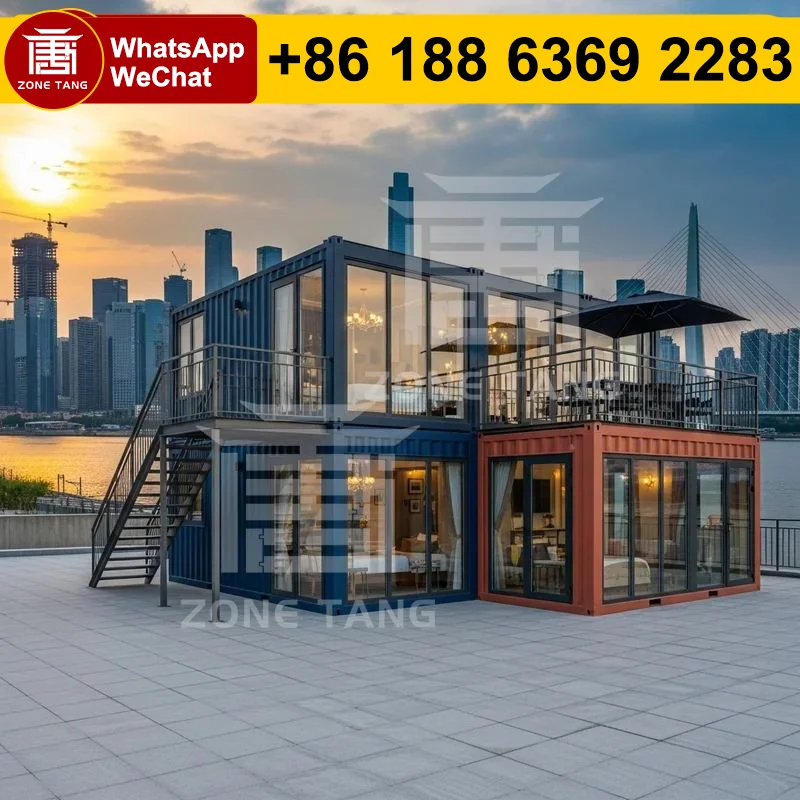 

High Quality Manufactured Homes Prefab Tiny Homes Flat Pack House Pre Built Homes Container Home Disaster Relief Multi Purpose