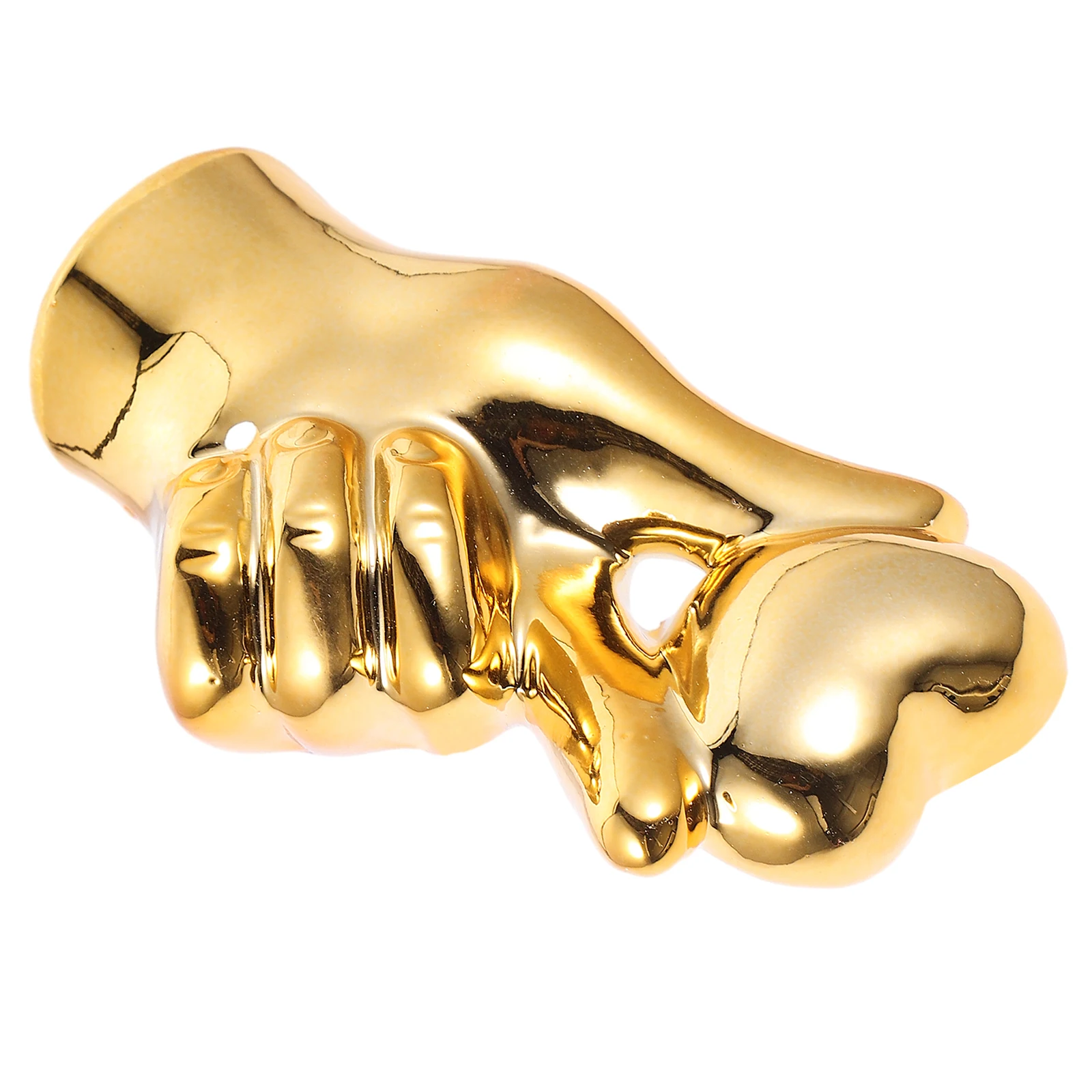 

Ceramic Hand Gesture Statue Heart Gesture Sculpture Elegant Home Desktop Ornament Decorative Craft Table Decor Home Decoration