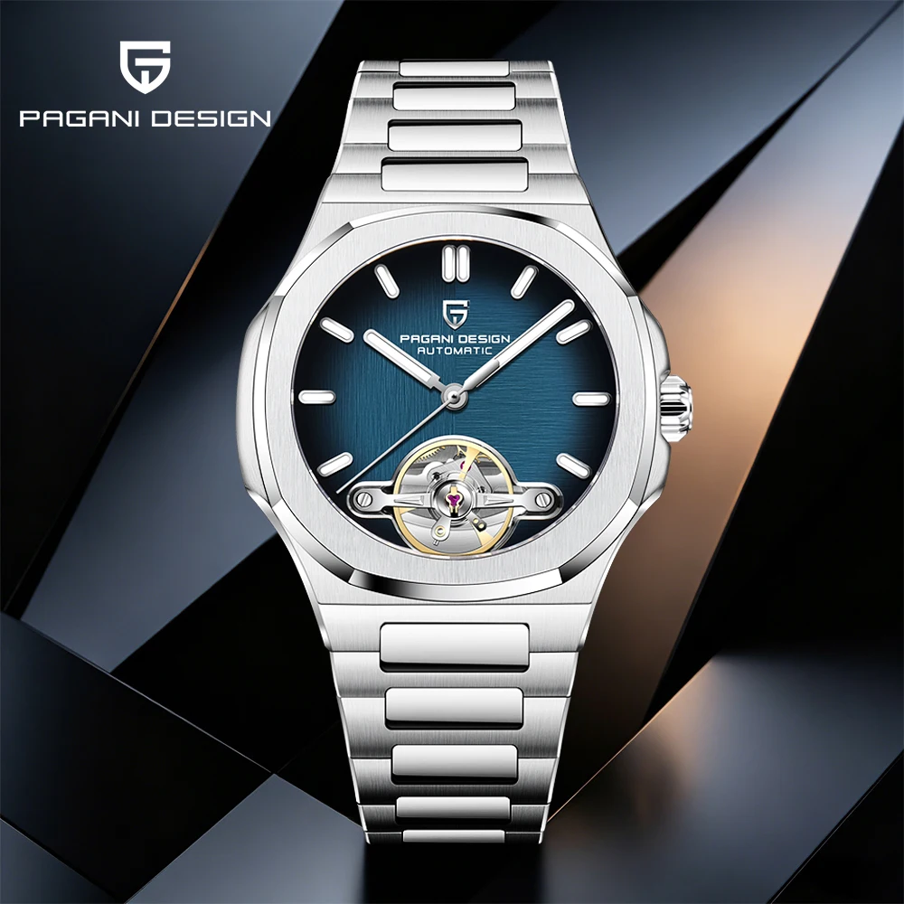 

2026 Pagani design Tourbillon men's watch business Elite Men's mechanical Watch Automatic watch luxury Sapphire waterproof clock