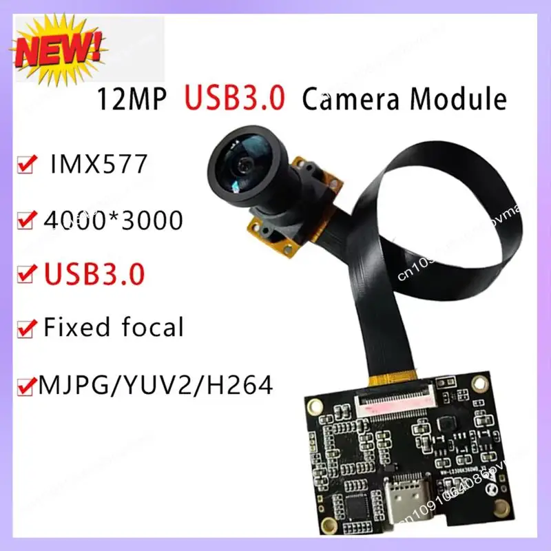 

T24C With Motherboard 4K 12MP HD IMX577 FF FPC Camera Module USB3.0 For Machine Vision Product Vision
