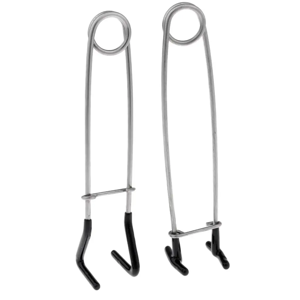 2pcs Durable Pick Up Hook Tool Frog Blackfish Fish Mouth Openers Fishing Accessory