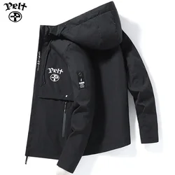 PELT Golf Jackets Spring Men's and Women's Windproof and Sunscreen Top Fashion Hoodie Coat Leisure Outdoor Sports Clothing