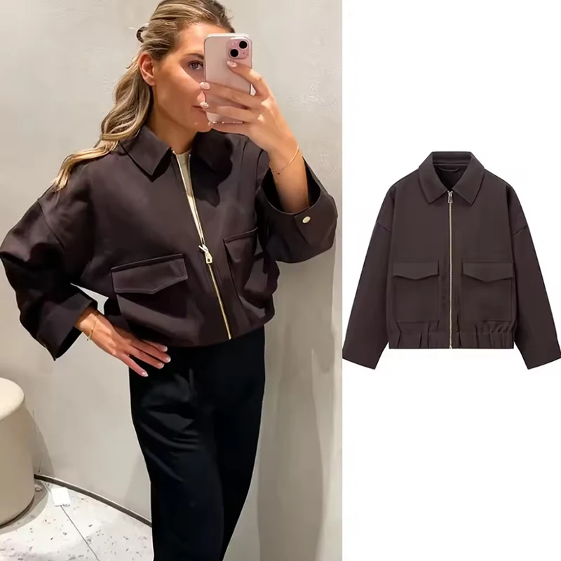 

New Women's Jackets Autumn 2025 Fashion Street Youth Women's Elegant Coats Autumn Chic Travel Holiday Warm Coats Jackets