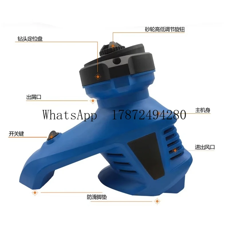 110Velectric grinding drill bit artifact fool type novice grinding I stone grinder twist drill tool grinding