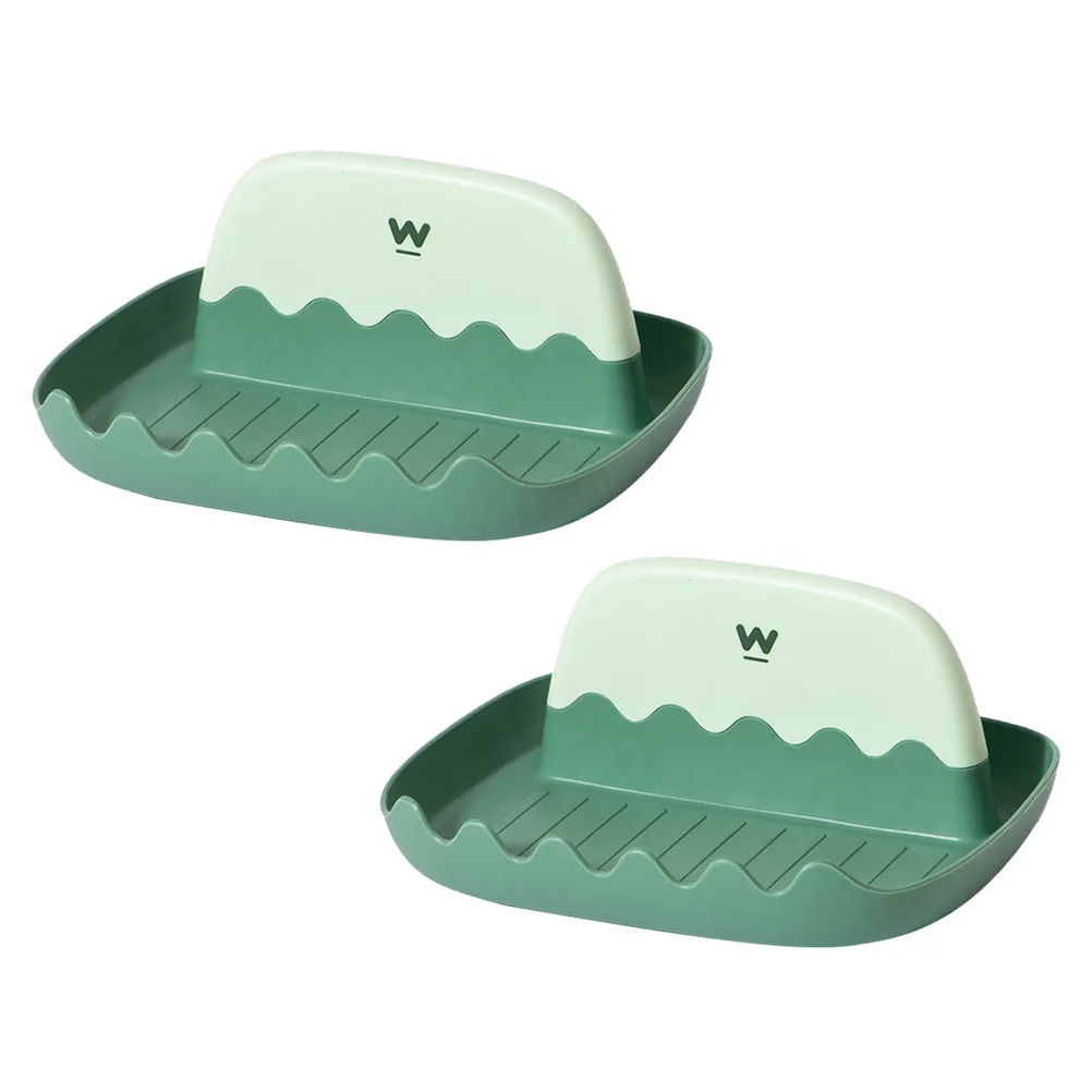 

2Pcs Soup Spoon Storage Rack Pot Lid Holder Kitchen Utensil Organizer PP Material Countertop Space Saving Stand