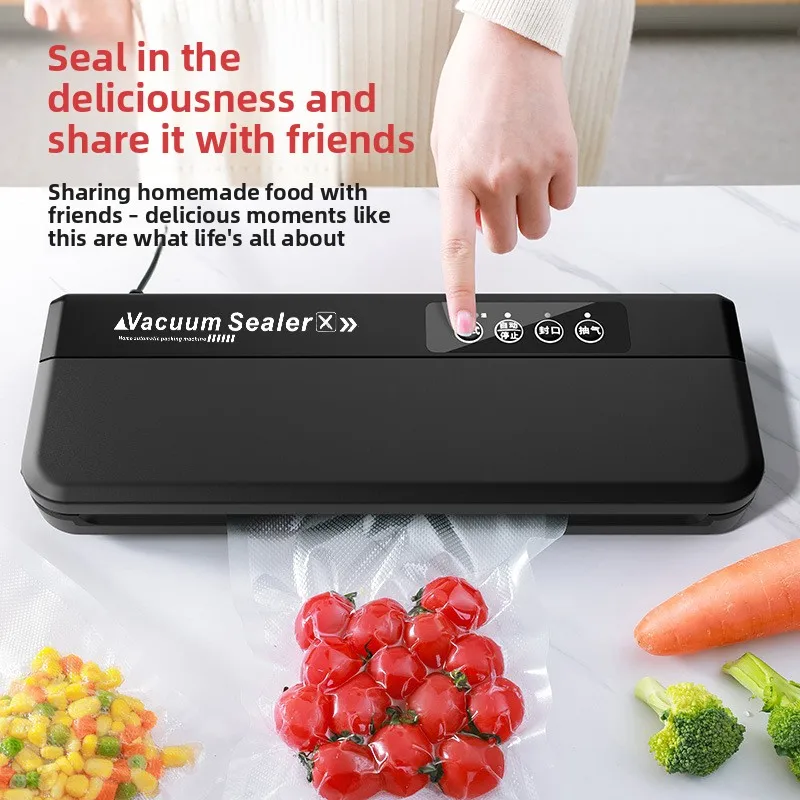 compact-multifunctional-food-vacuum-sealing-machine-auto-air-extraction-lock-freshness-for-raw-cooked-meat-fruit