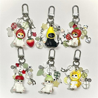mofusand collection fruits keychains  Handmade  Y2K ! ⭒ ﾟ