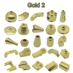 Gold Basic Board Building Blocks Brick Small Particle Educational Aids Puzzle MOC Parts 3004 3001 2456 3006 20310 61409 54200
