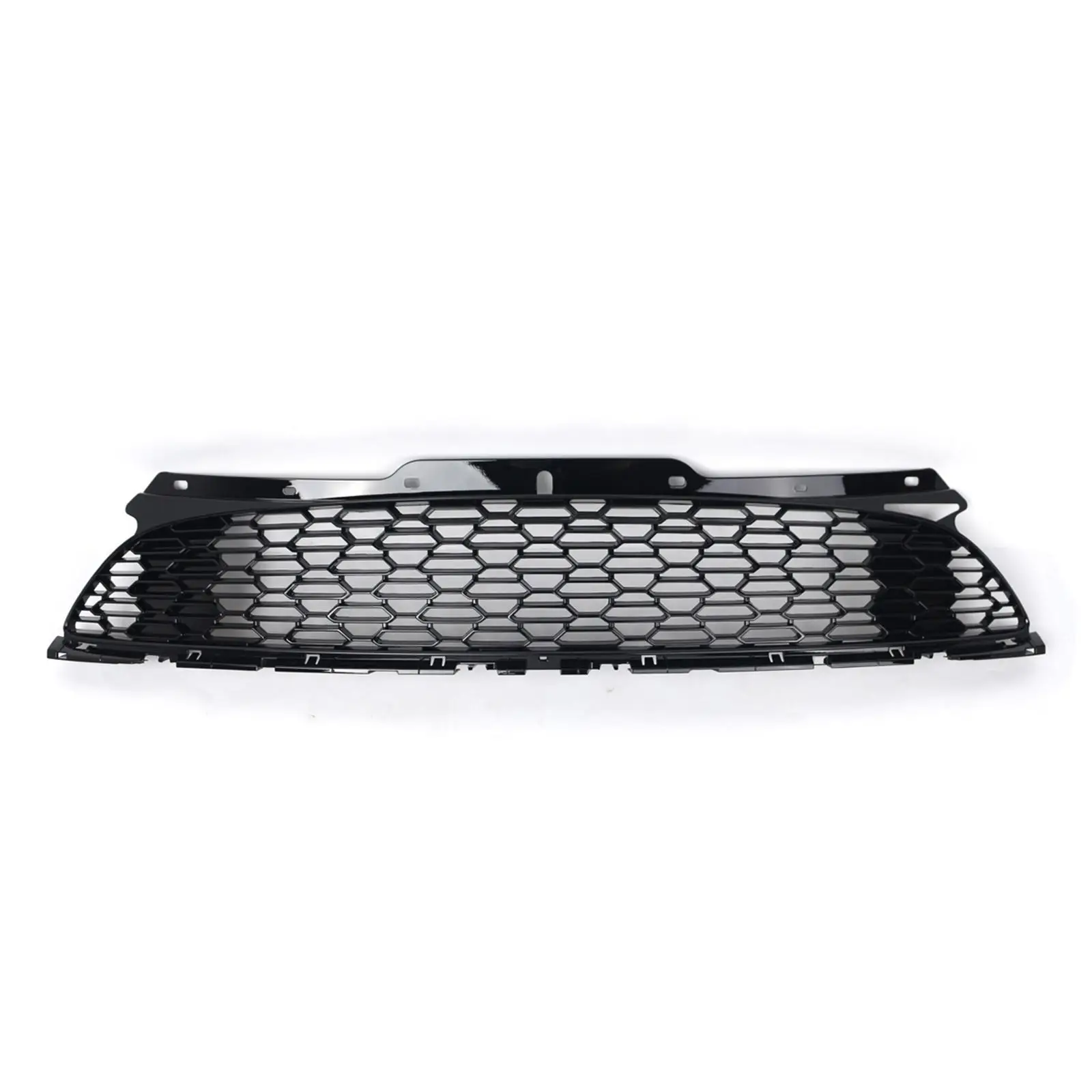 

Front Grille ABS Black Hood Center Radiator Mesh Grill Panel for BMW Mini R55 R56 R57 R58 R59 Exterior Upgrade