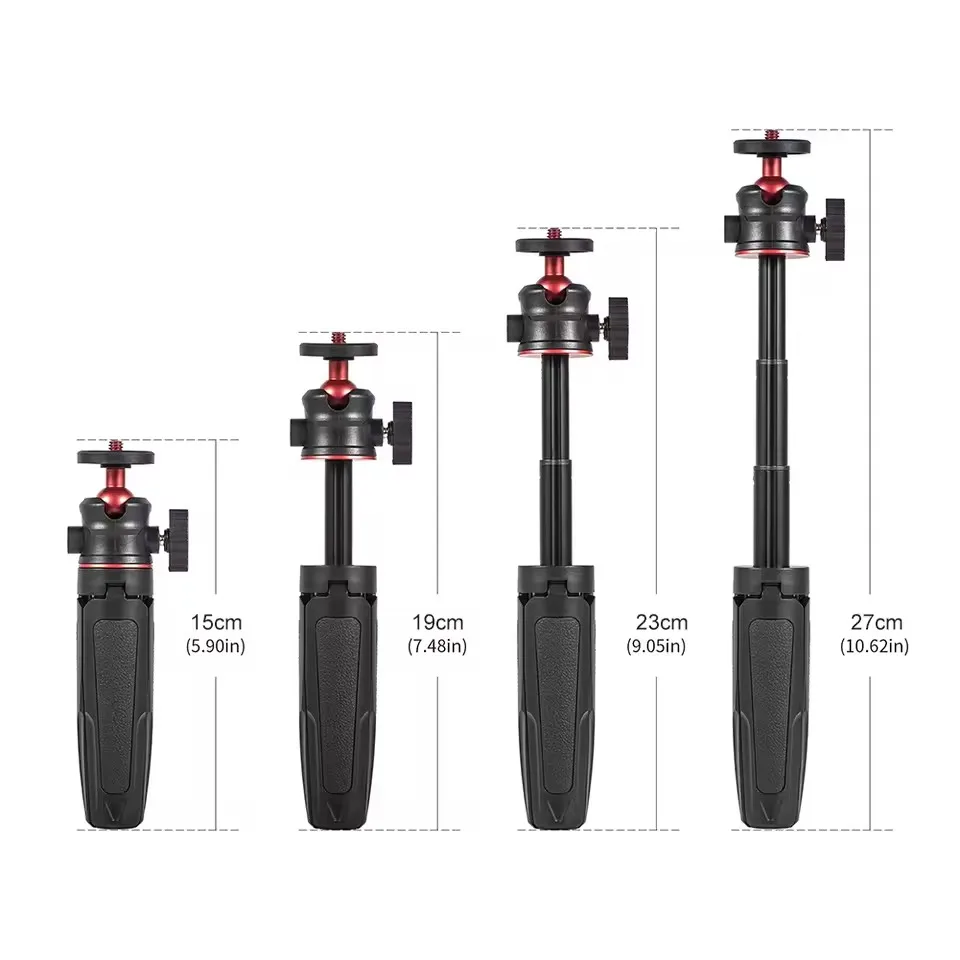 Tripod Handheld Selfie Stick For GoPro 13 insta360 X4 Camera Selfie Stick For DJI Action 5 Pro Pocket 3 Portable Tripod Stand