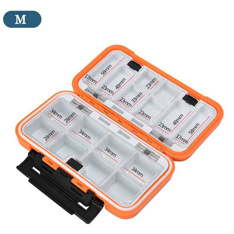 Waterproof Fishing Tackle Box fishing Accessories Tool Storage Box Fish Hook Lure Fake Bait Boxes Carp For Fishing Goods