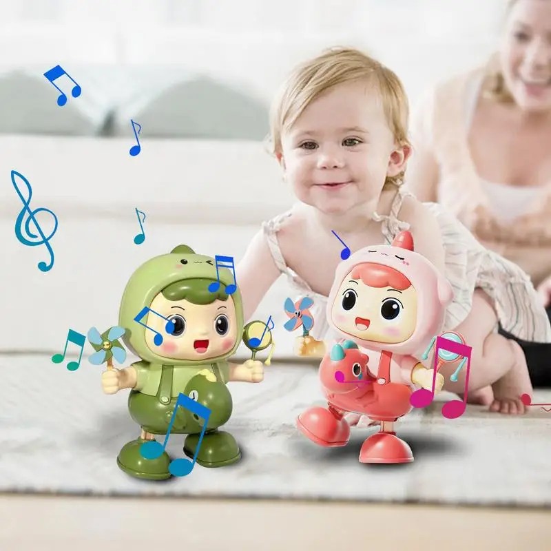 Jouets musicaux de dinosaure de phtalDinosaure, jouets d'apprentissage alth, jouets de dessin animé avec chansons, sac de cadeaux pour les tout-petits