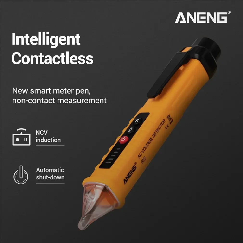 VD801 802 806  Digital  Detectors AC Voltage12-1000V Non-Contact Tester Pen Tester Meter Volt Current Electric Test Pencil