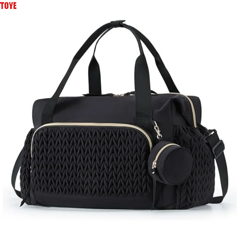 

Multifunctional Mommy Diaper Bag Wear-resistant Portable Baby Stroller Organizer Pacifier Storage Large Capacity