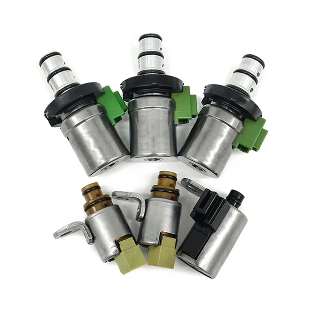 DATA High Quality 6PCS Transmission Shift Solenoid Set for Mazda Ford Focus Fiesta D46950 48420K-R 4F27E