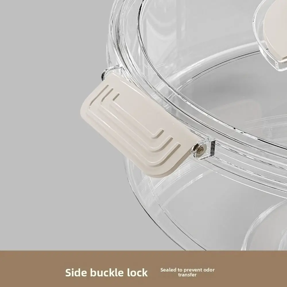 Buns Pancakes Frozen Dumpling Storage Box Desserts Snacks Fresh-keeping Wonton Storage Box Large Capacity Plastic