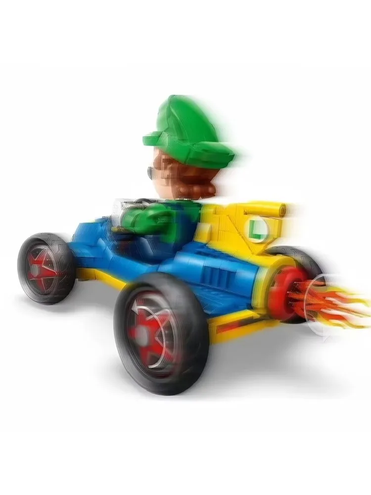 Kreative Heimdekoration Beliebte Film- und Fernseh-Spiel-Bausteine Auto-Fahrzeug Geeignet als Geburtstagsgeschenk