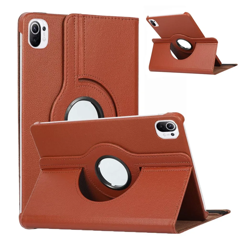 

Case For Xiaomi Redmi Pad SE 2023 Case 11 inch Tablet Cover funda for Redmi Pad SE 11 Case 360 Degree Rotating PU Leather Cover