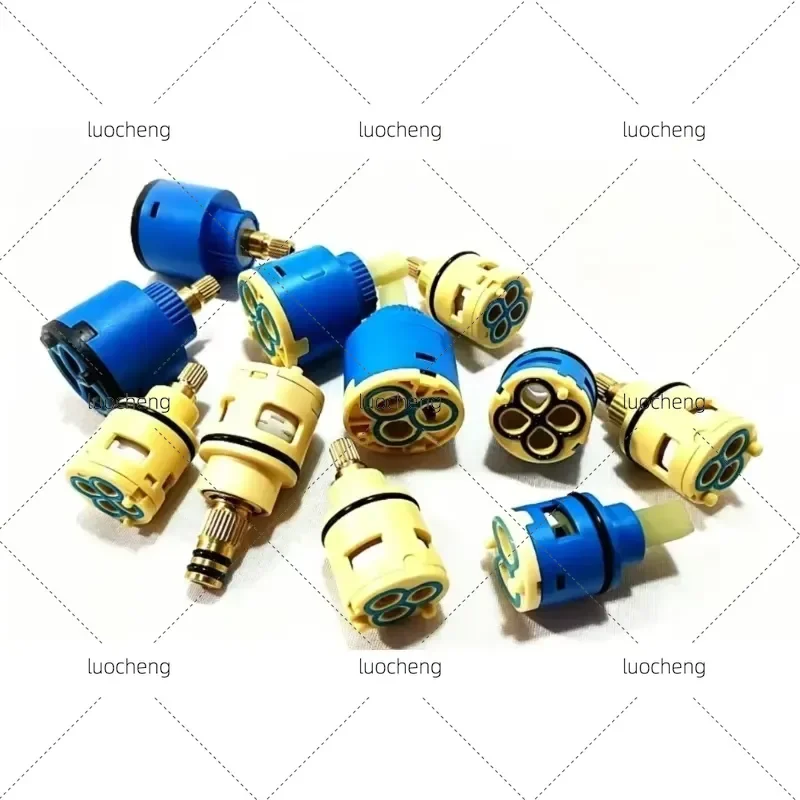 For 1pc Shower Valve Ceramic Faucet Cartridge 2 3 4 Way Shower Diverter Mixing Faucet Replacement Parts Sizes 25 26 33 55mm