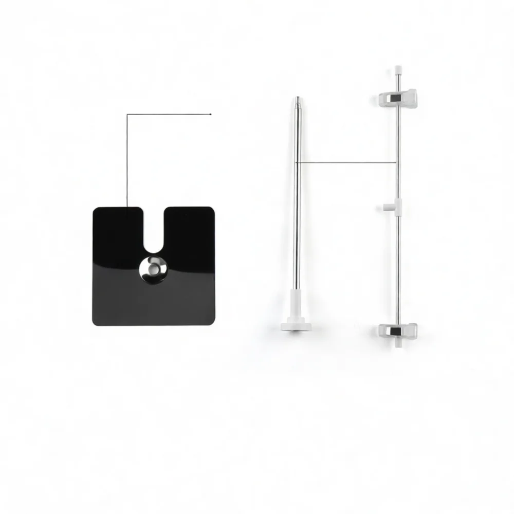 T L Shaped Poster Stand Adjustable Metal Display Rack For Store Advertising Promotion Sign Holder Desktop Floor Base
