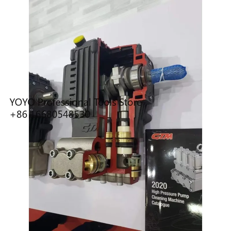 q3sGTM 15LPM Triplex Plunger Pump 230BAR Hydraulic Motor with Piston Structure 230BAR Hydraulic Motor PLUNGER PUMP