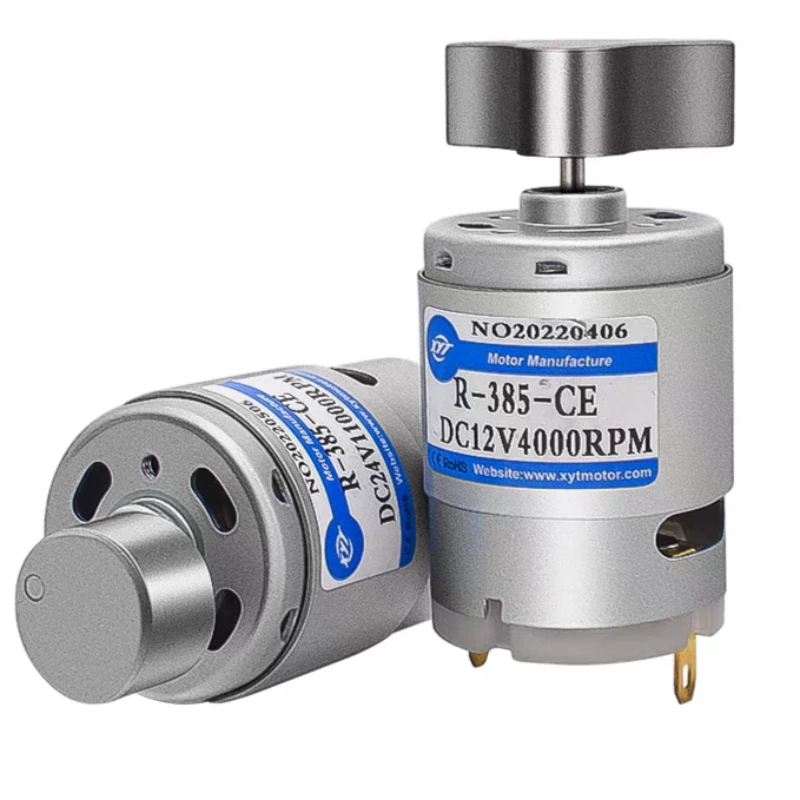 1pc RF-385 DC 12V 4000RPM Mini High Speed Vibrating Motors with a Decent Eccentric Vibration Electric Motor For Massager