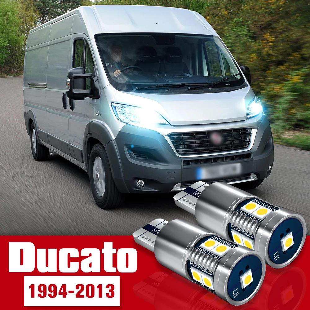 

2x LED Accessories Parking Light Bulb Clearance Lamp For Fiat Ducato 1994-2013 2003 2004 2005 2006 2007 2008 2009 2010 2011 2012