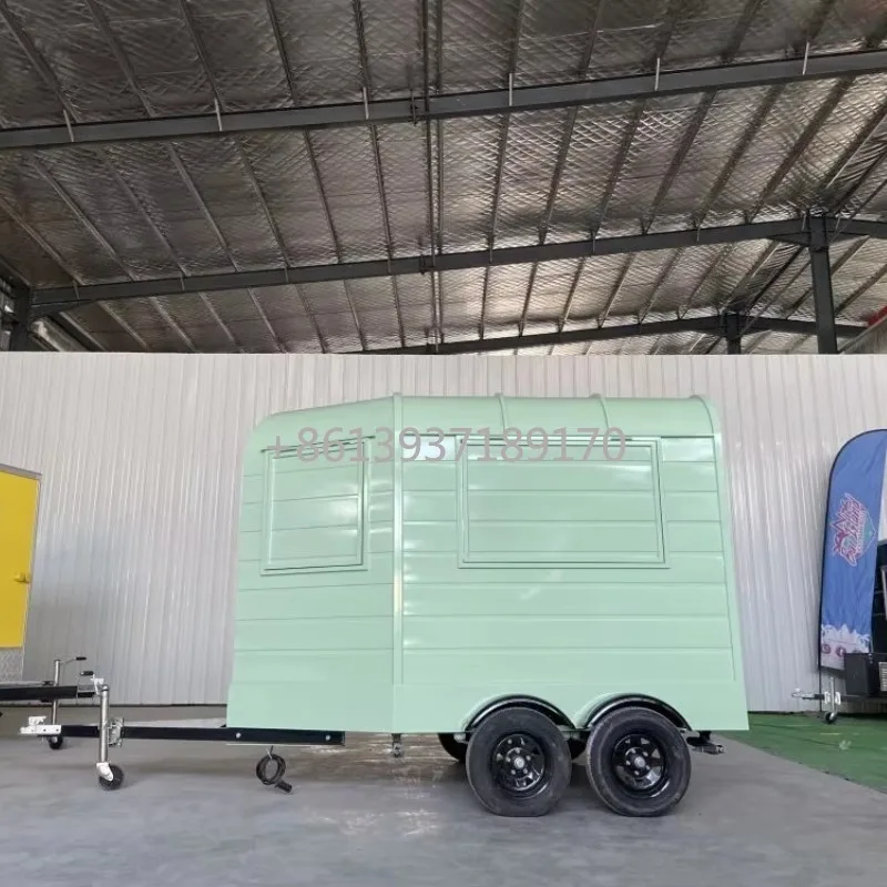 أرخص الحصان مقطورة الشارع الغذاء شاحنة الأعمال المتنقلة بار المطاعم شاحنة عربة القهوة خمر الحصان الغذاء مقطورة