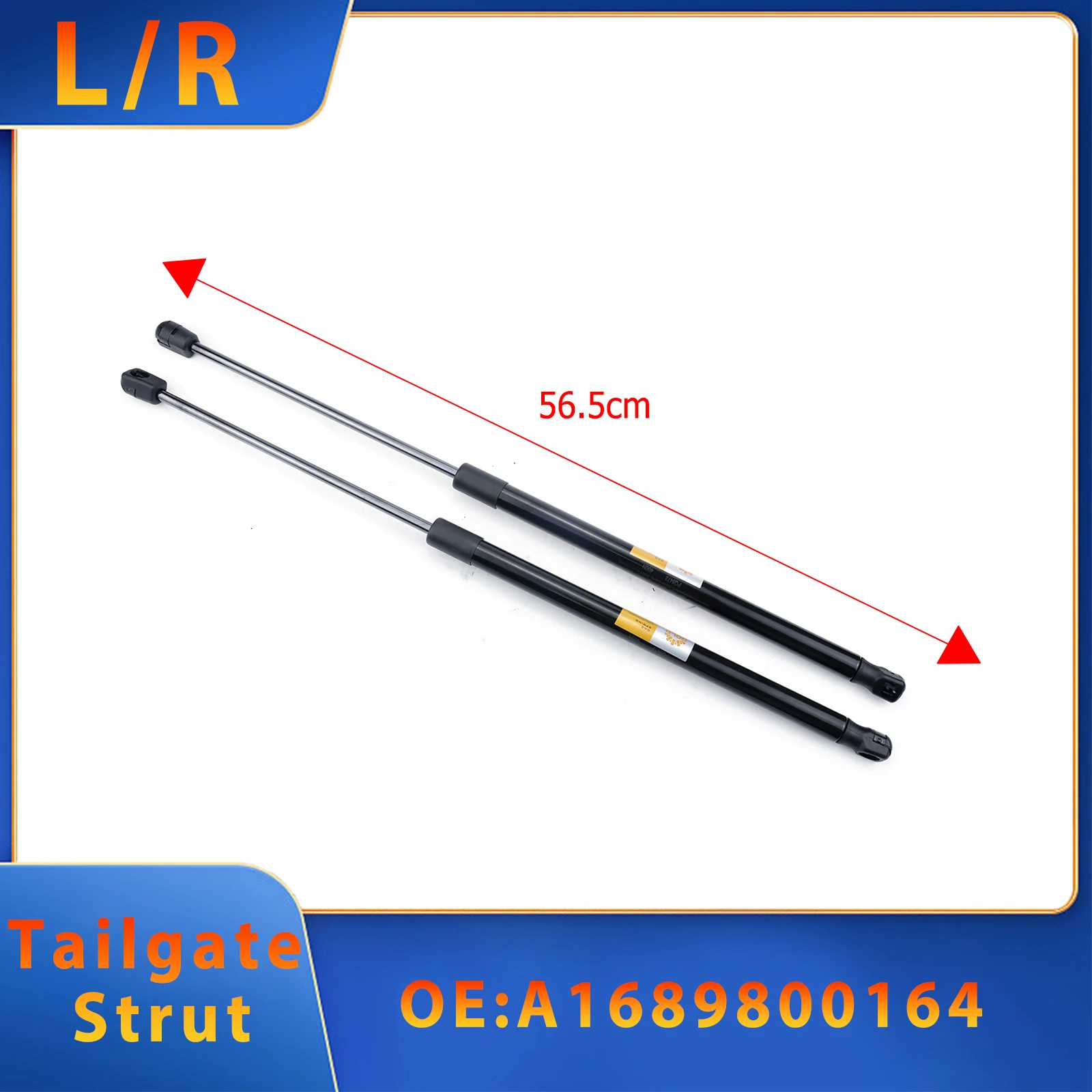 

Tailgate Strut For MERCEDES-BENZ A140 A160 A170 A190 1997-2006 1.4L 1.6L 1.7L 1.9L A1689800164 High-Quality Car Accessories