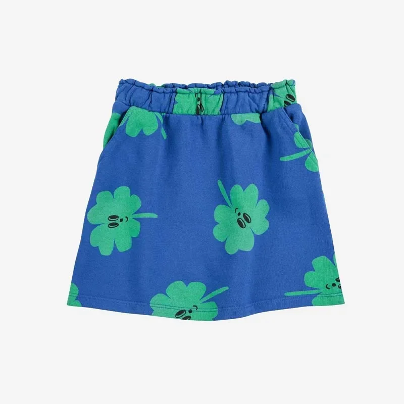 PER-VENDITA 2025 Autunno Inverno BC Ragazzi Ragazze Carino Fiocco di neve Stampa completa Set di fiori Neonate Gonne Bambini Boutique di vestiti