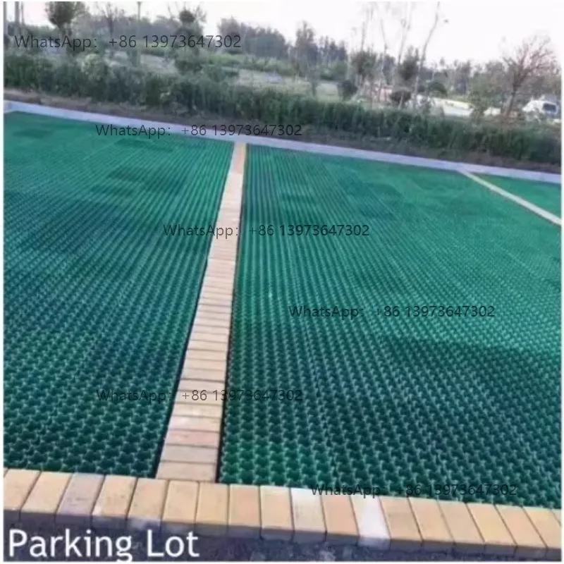 Price of small samples --Parking Garden Grass Planting Driveway Paver Plastic Mould for Interlock Grass Paver Geocell