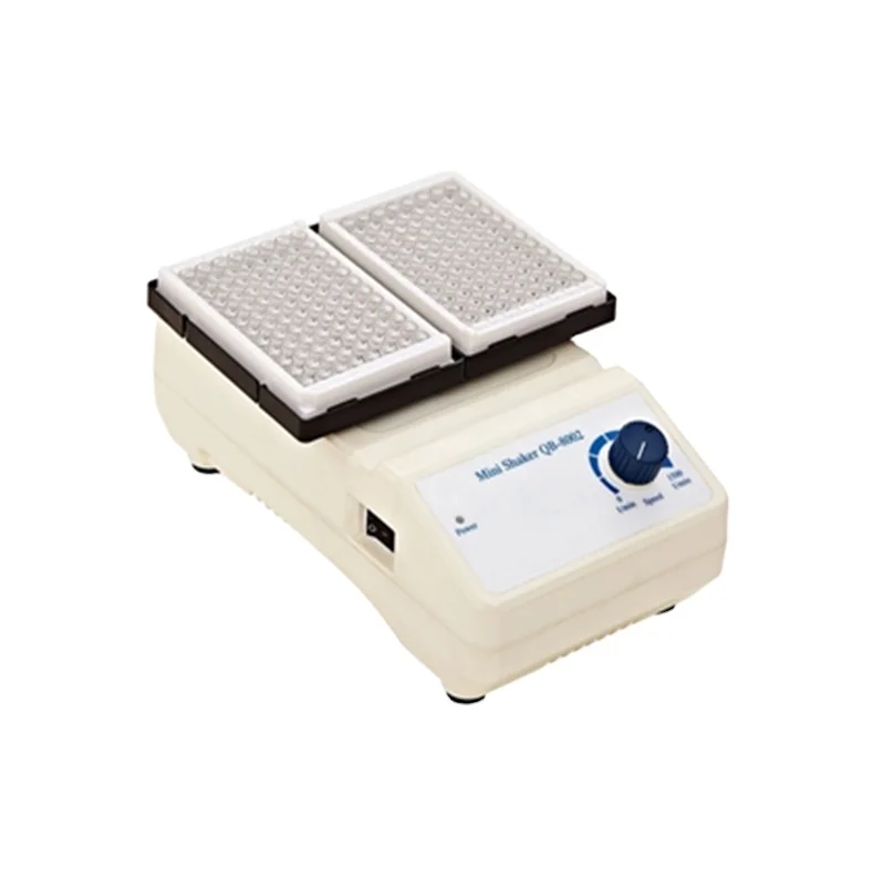 QB-8002 Lab high quality ABS plastic molding long - lasting 80-240 Voltage micro plate mini shaker with 96 specific micro plates