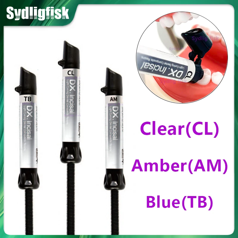 

1Pc Dental Incisal Light Curing Composite Resin Esthetic Restoration Enamel Anterior Teeth Nano Hybrid Light-Cure Resin Material