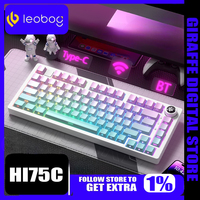 LEOBOG Hi75C/PRO Mechanical Keyboard Three-mode Custom Precision Satellite Axis Customized Multi-function Knob Gaming Keyboard