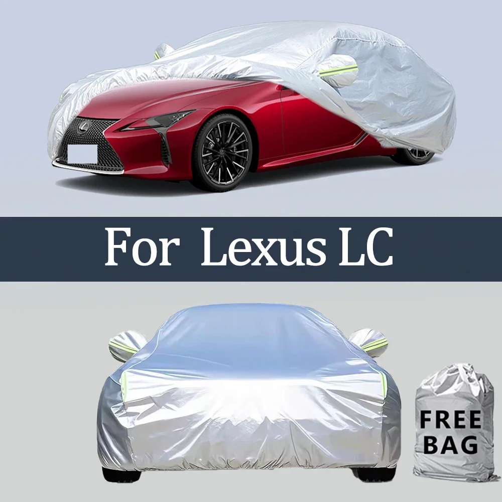 

For Lexus LC Car Cover Outdoor Protection Covers Snow Sunshade Waterproof Dustproof Exterior UV Car Accessories