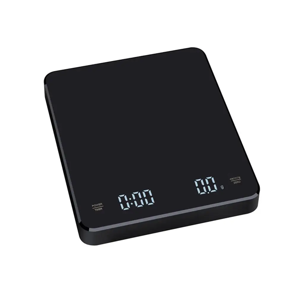 YOUZI 3kg/0.1g Digital Coffee Scales 400mah Large Capacity Battery Usb Rechargeable Led Display Espresso Scale With Timer