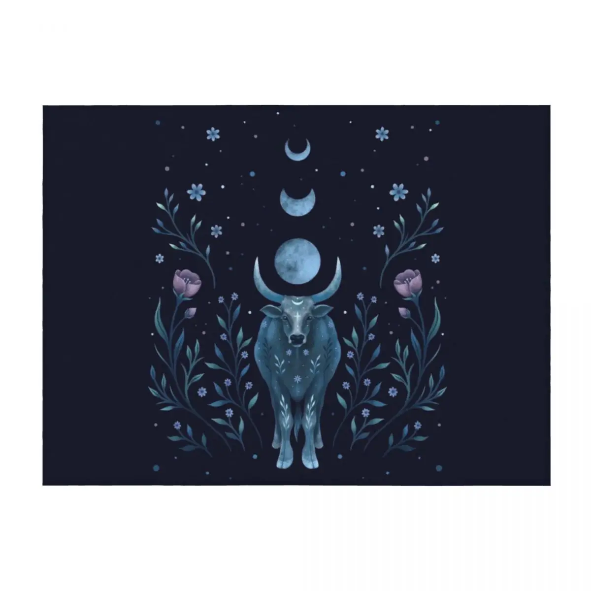 

Year of the Ox Throw Blanket Flannels Softest Vintage christmas gifts Blankets